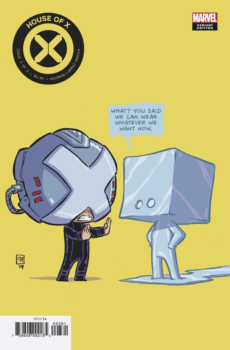 House Of X #3 Cover F Variant Skottie Young Cover