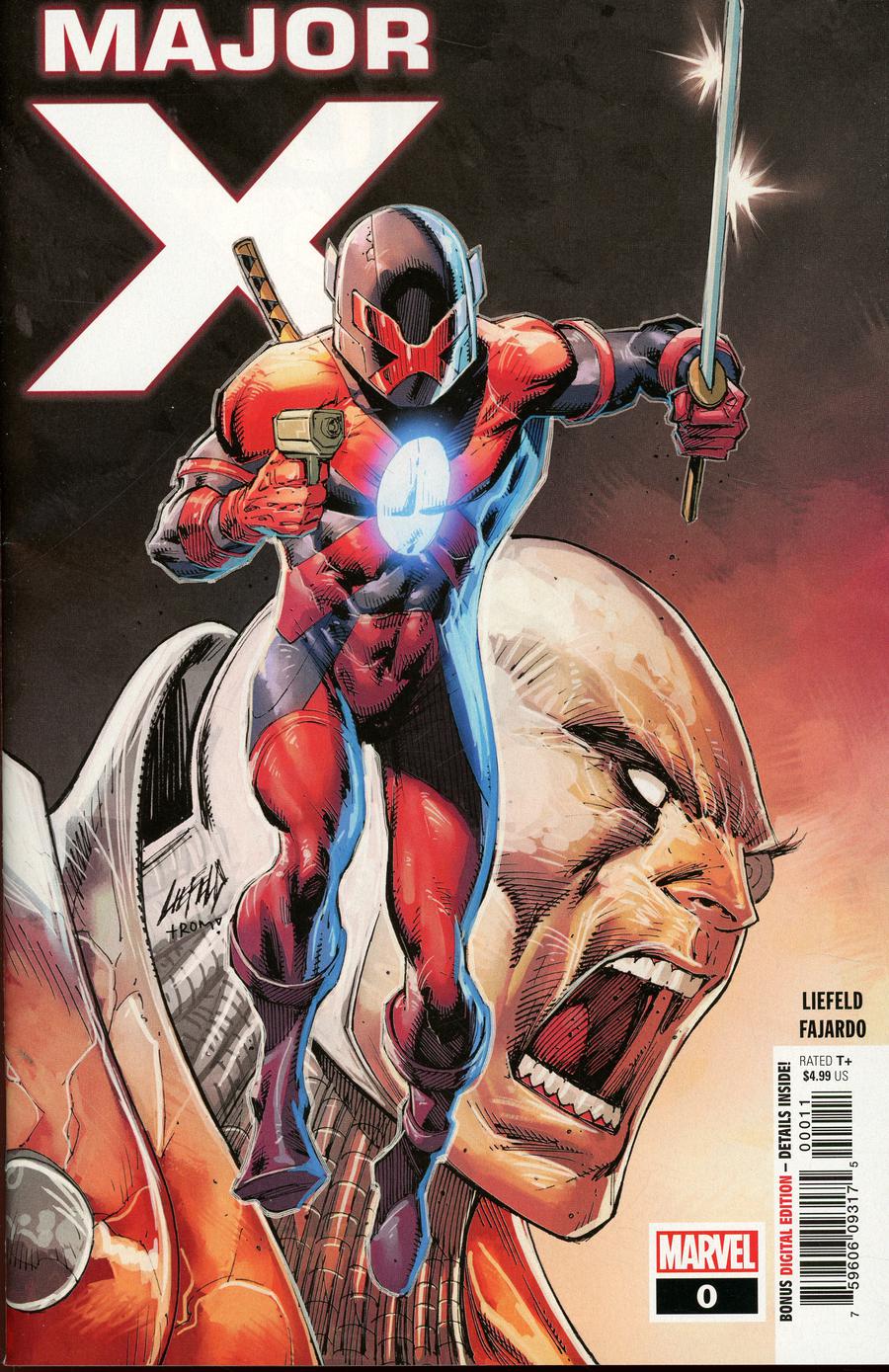 Major X #0 Cover A Regular Rob Liefeld Cover