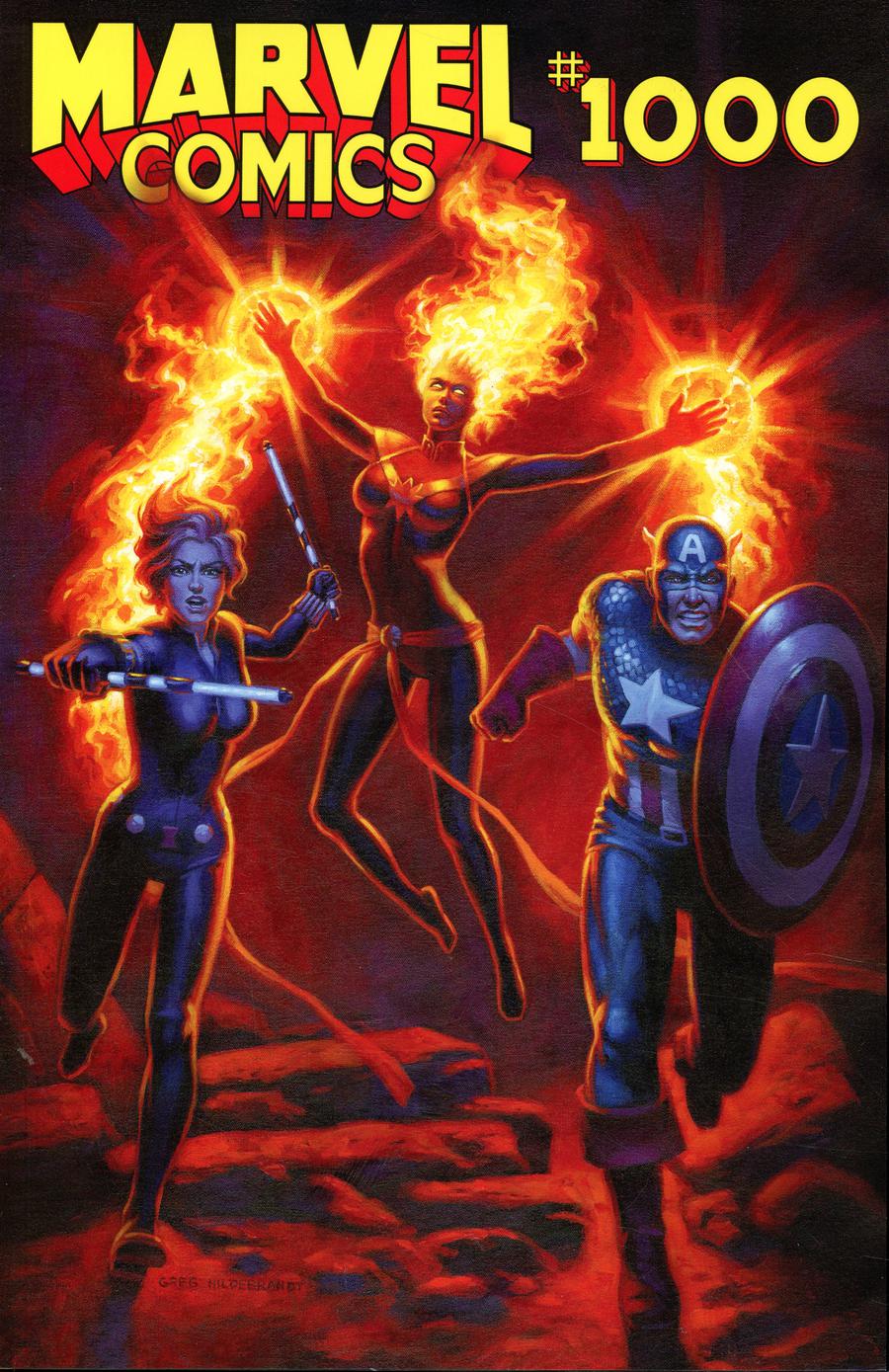 Marvel Comics #1000 Cover L Variant Greg Hildebrandt Cover