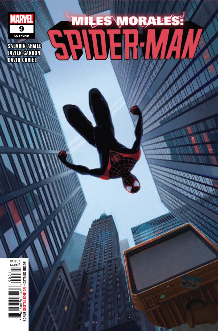 Miles Morales Spider-Man #9 Cover A 1st Ptg Regular Patrick OKeefe Cover