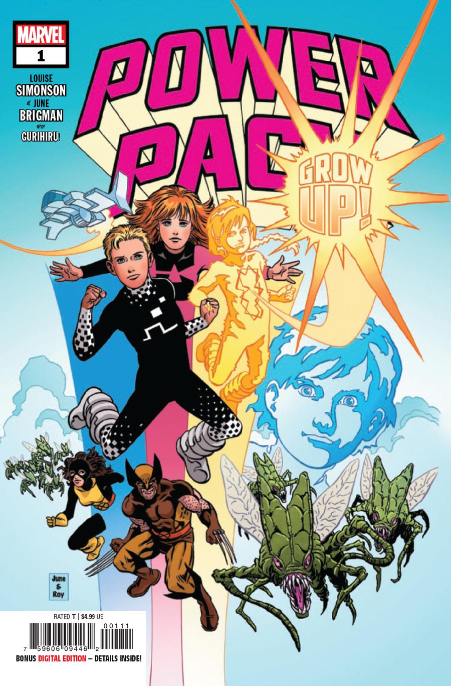 Power Pack Grow Up #1 Cover A Regular June Brigman Cover