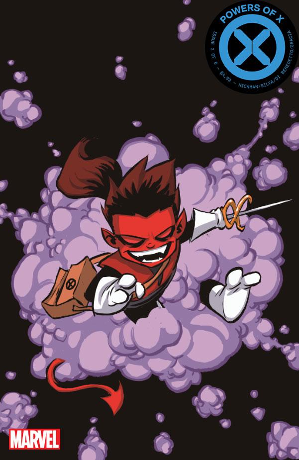 Powers Of X #2 Cover F Variant Skottie Young Cover