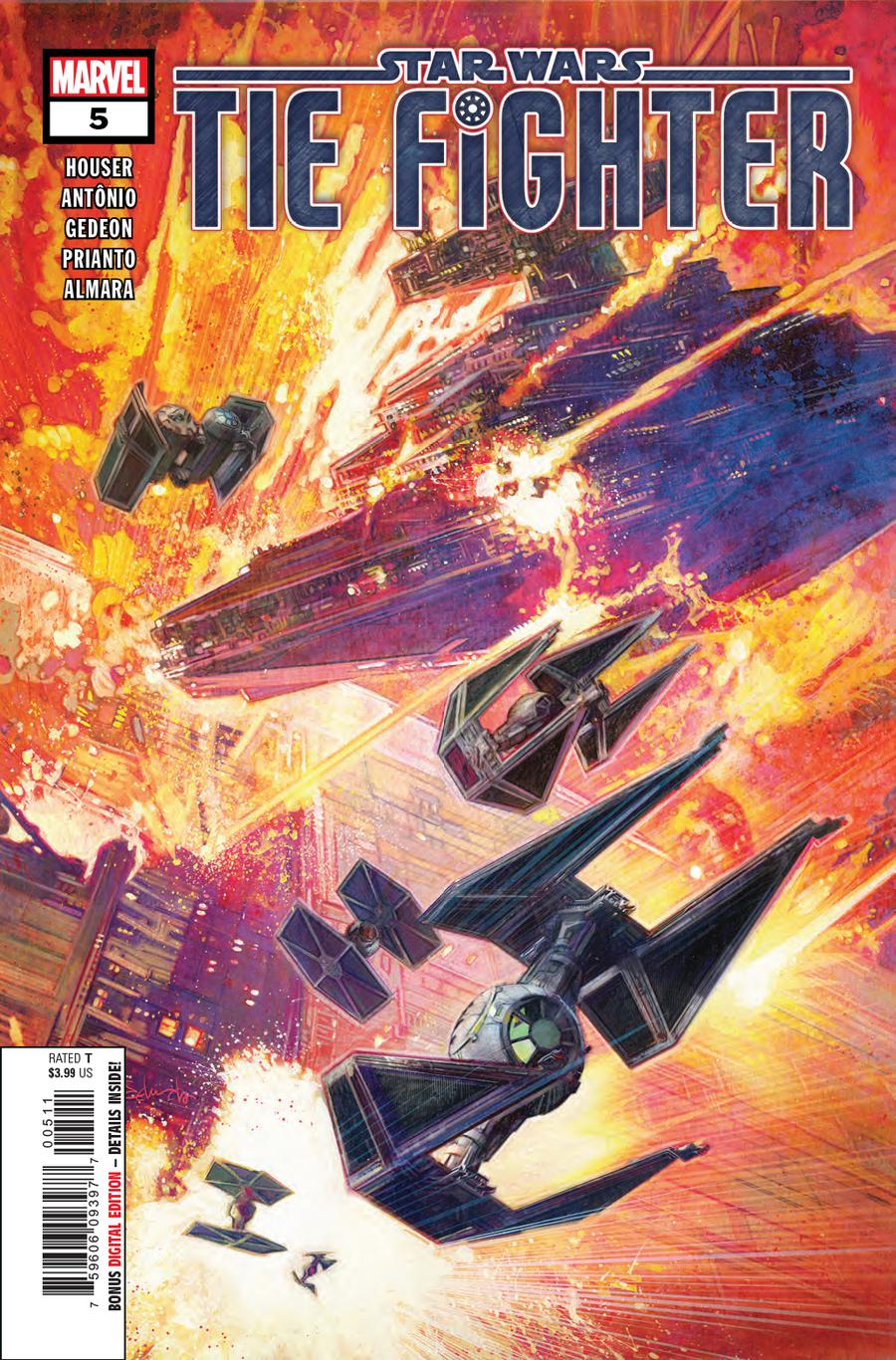 Star Wars TIE Fighter #5 Cover A Regular Tommy Lee Edwards Cover