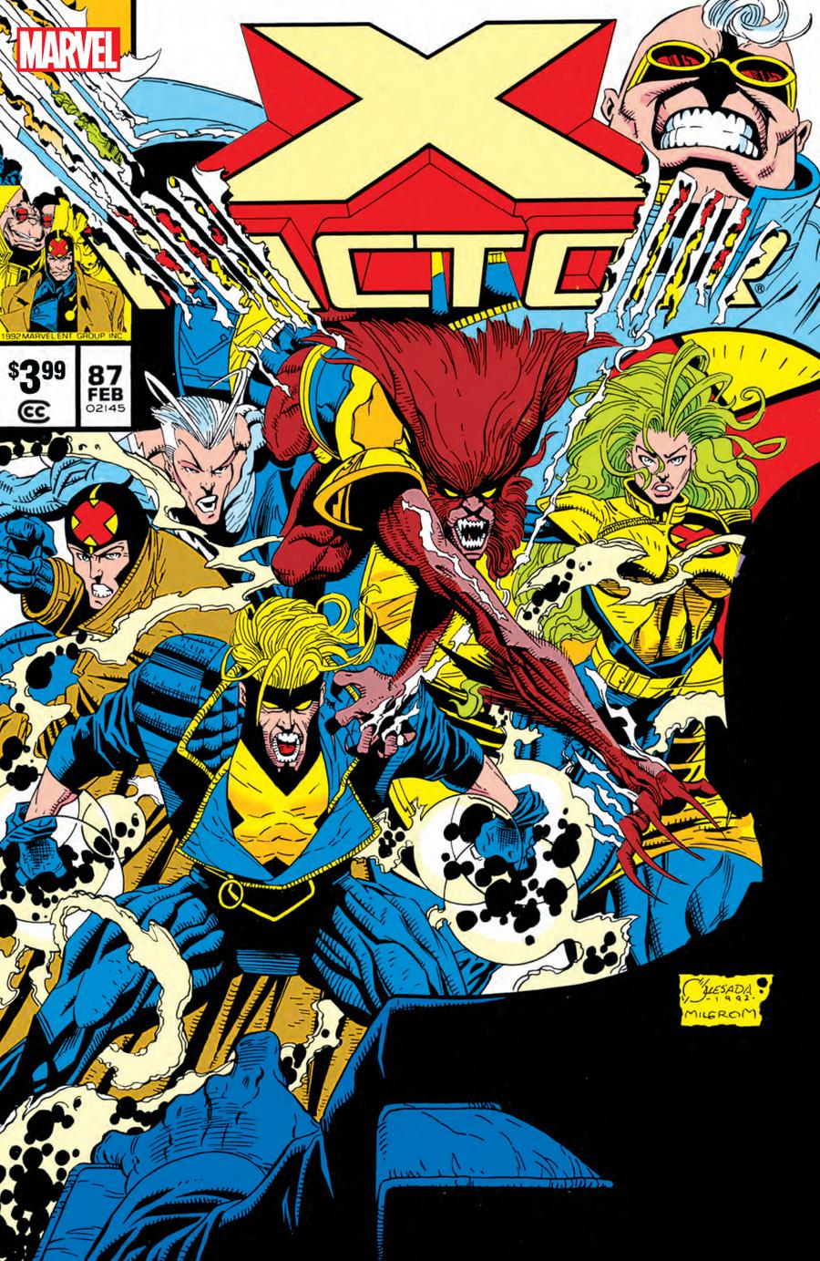 X-Factor #87 Cover B Facsimile Edition