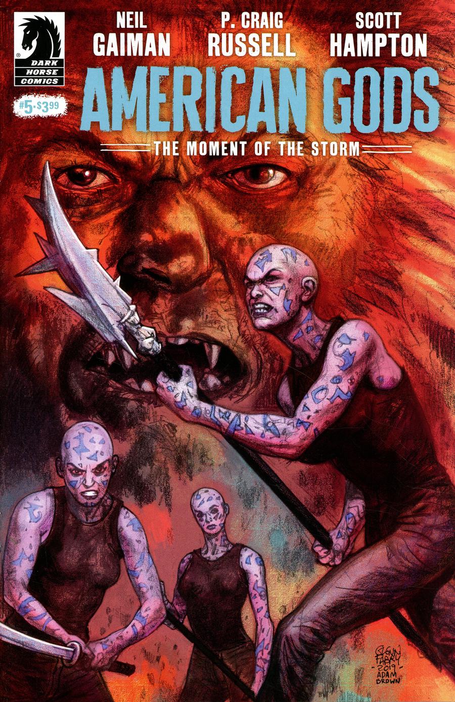 American Gods Moment Of The Storm #5 Cover A Regular Glenn Fabry Cover