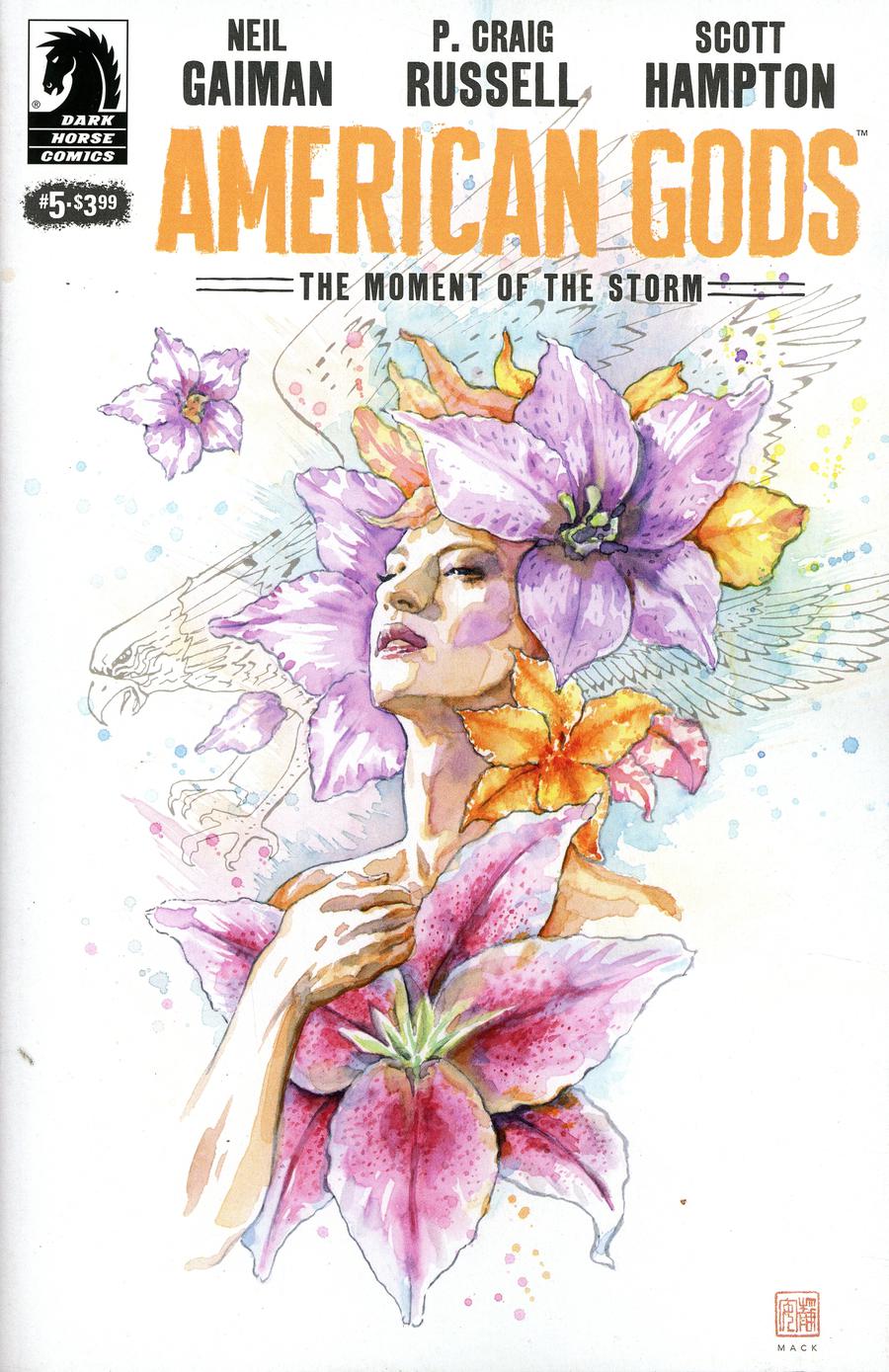 American Gods Moment Of The Storm #5 Cover B Variant David Mack Cover