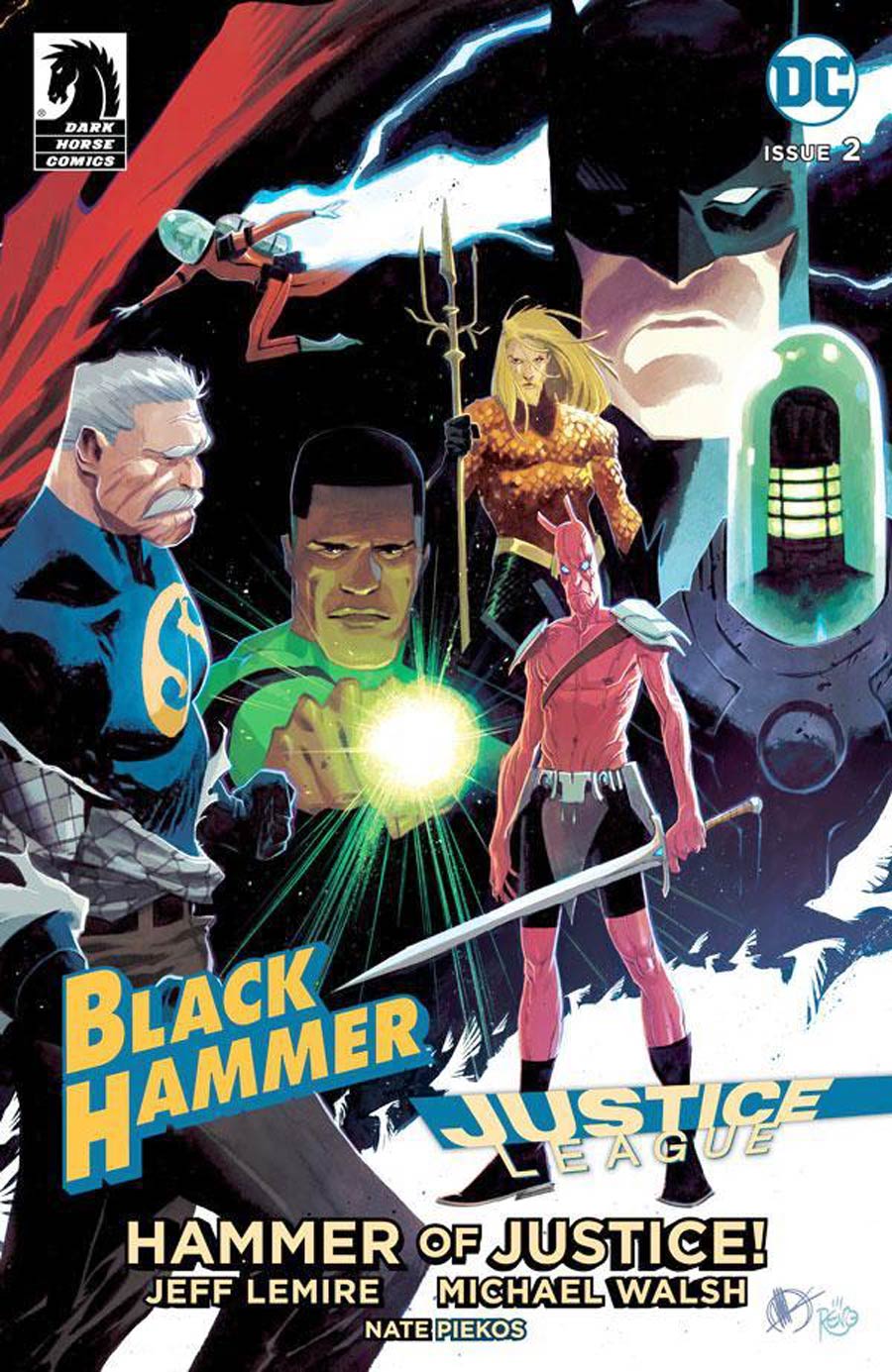 Black Hammer Justice League Hammer Of Justice #2 Cover E Variant Matteo Scalera Cover