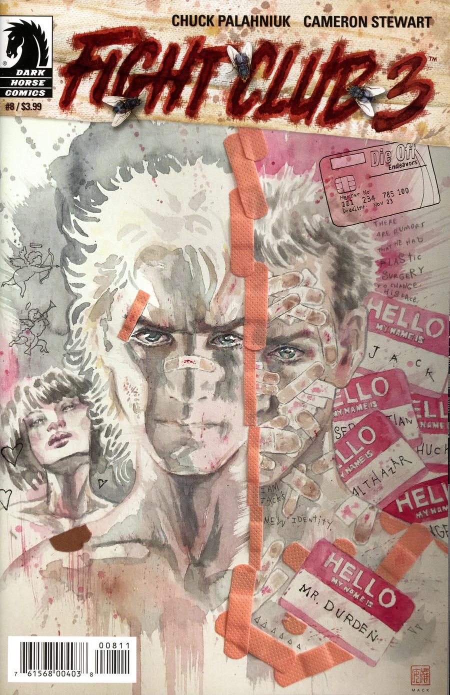 Fight Club 3 #8 Cover A Regular David Mack Cover