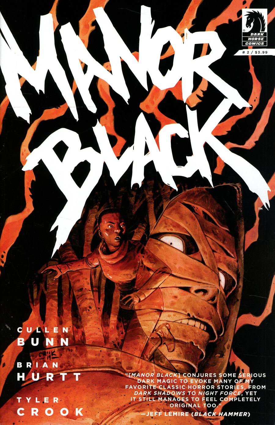 Manor Black #2 Cover A Regular Tyler Crook Cover