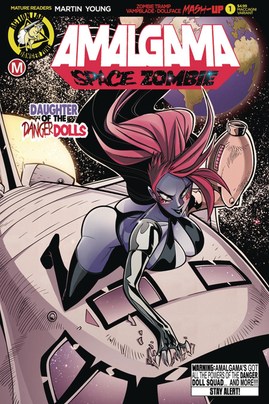 Amalgama Space Zombie #1 Cover C Variant Marco Maccagni Cover