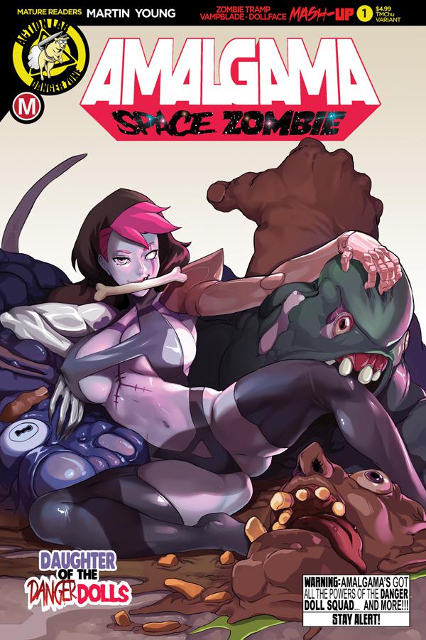 Amalgama Space Zombie #1 Cover E Variant TMChu Cover