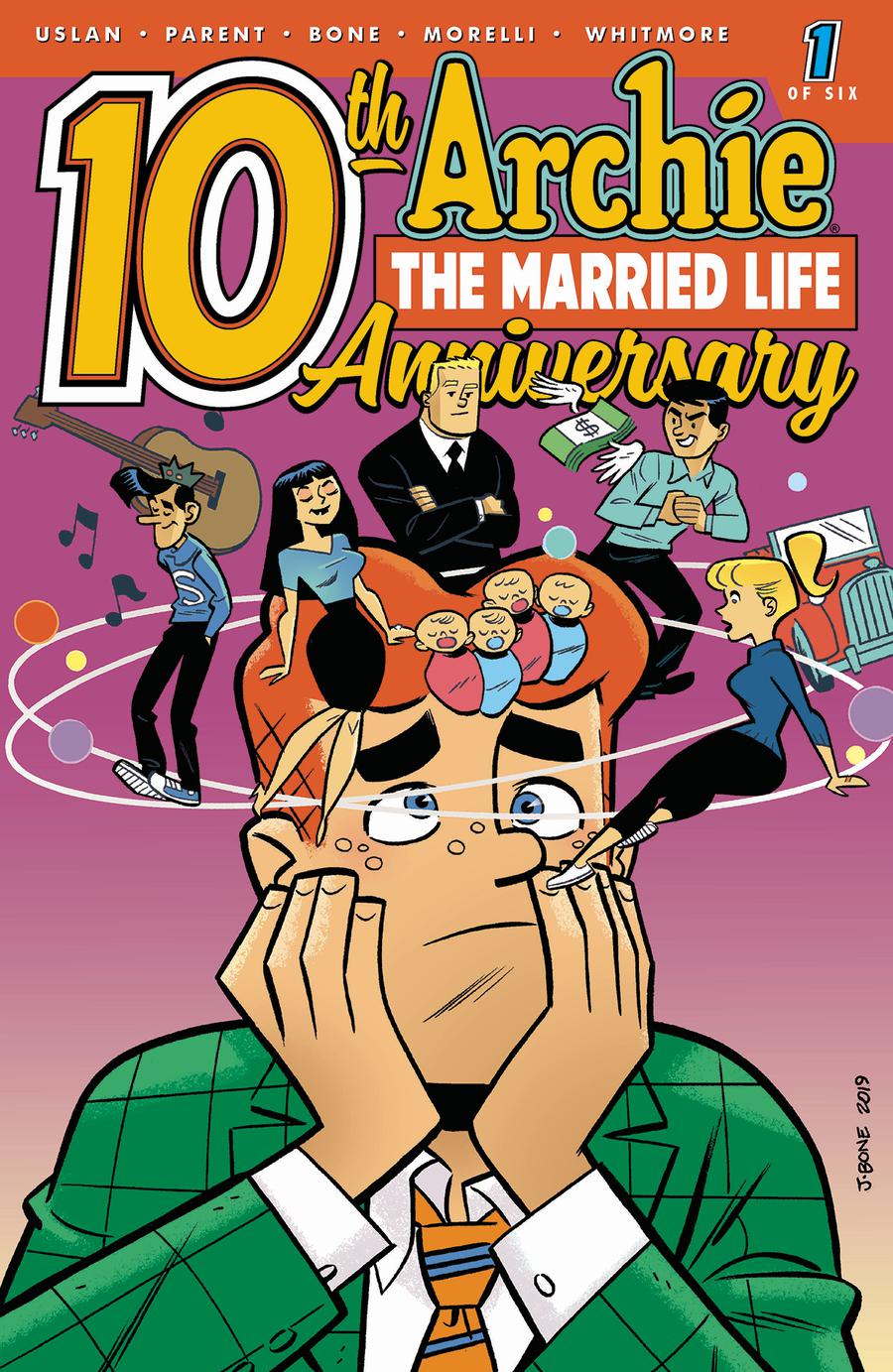 Archie The Married Life 10th Anniversary #1 Cover B Variant J Bone Cover