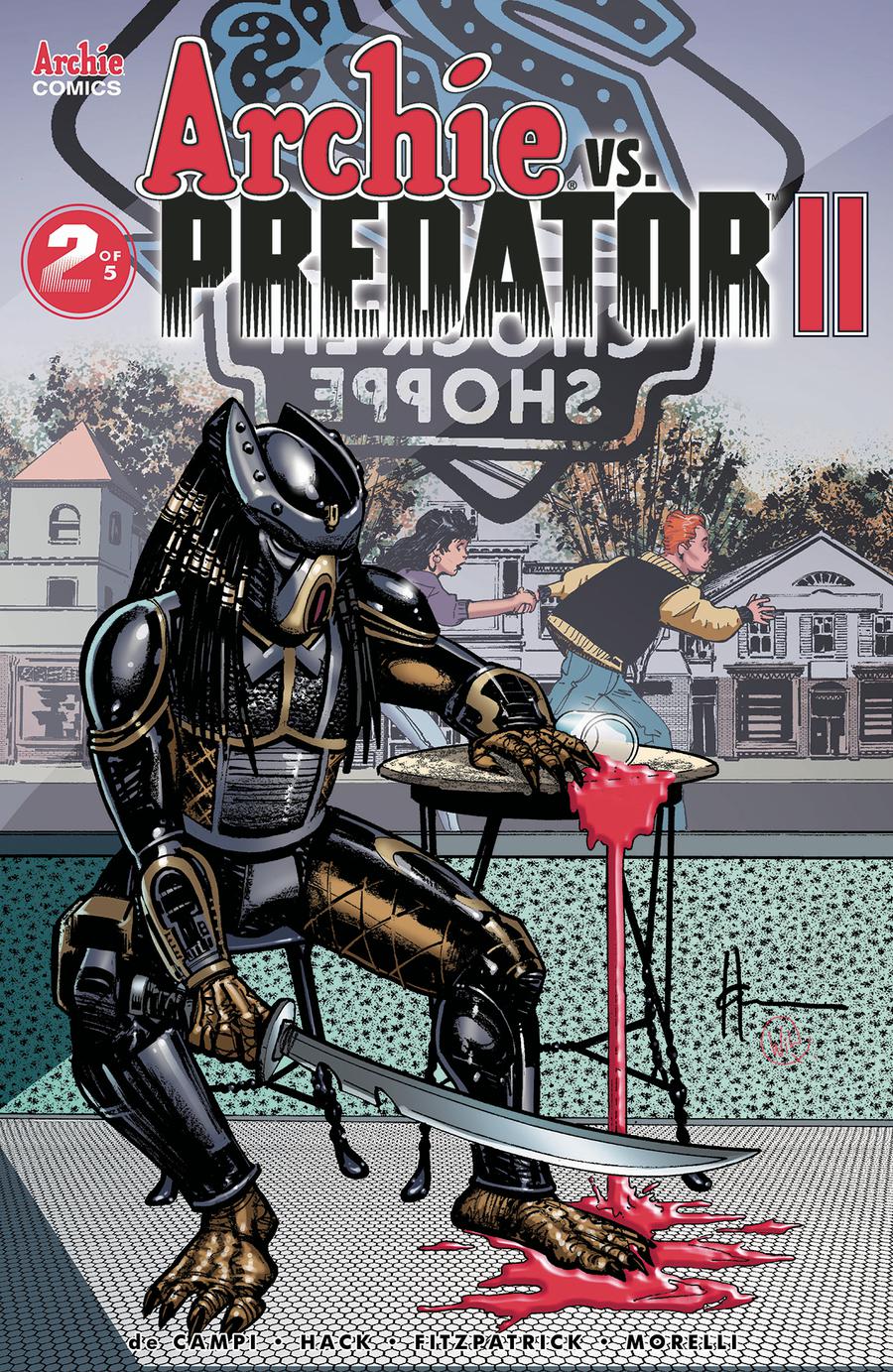 Archie vs Predator II #2 Cover B Variant Howard Chaykin & Wil Quintana Cover