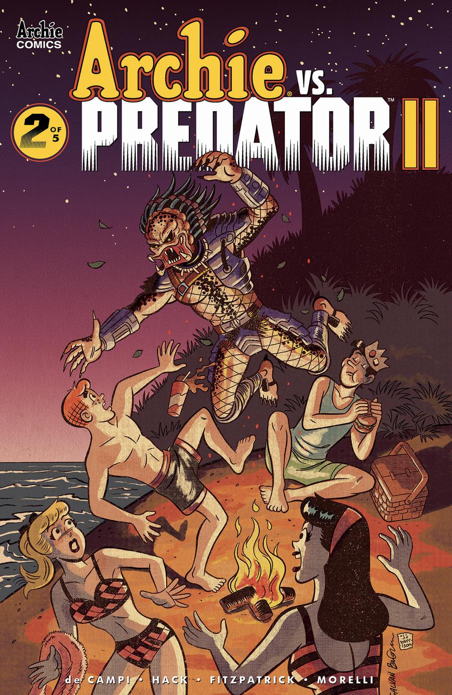 Archie vs Predator II #2 Cover C Variant Bill Galvan Cover