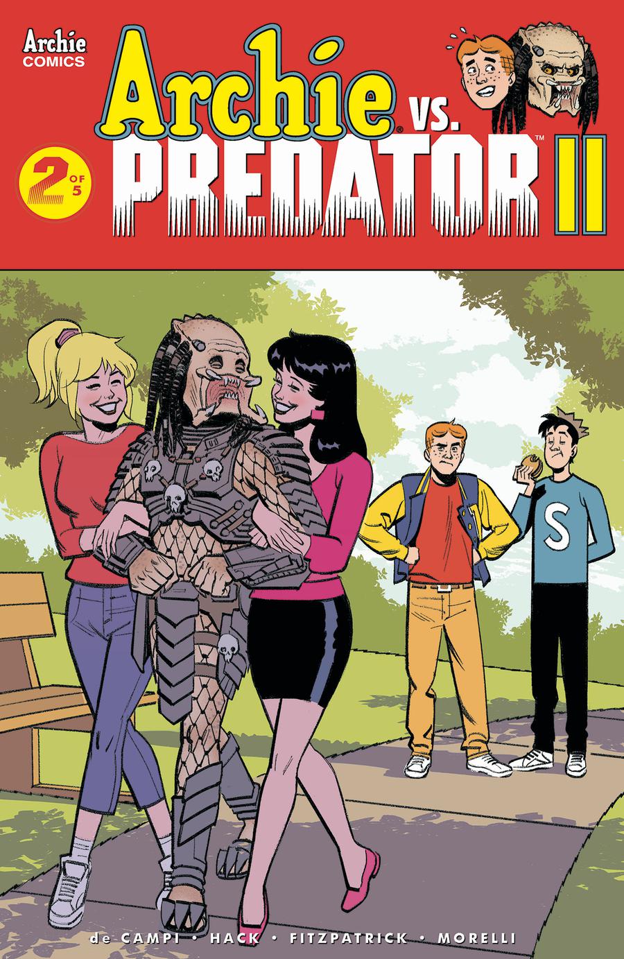 Archie vs Predator II #2 Cover E Variant Greg Smallwood Cover