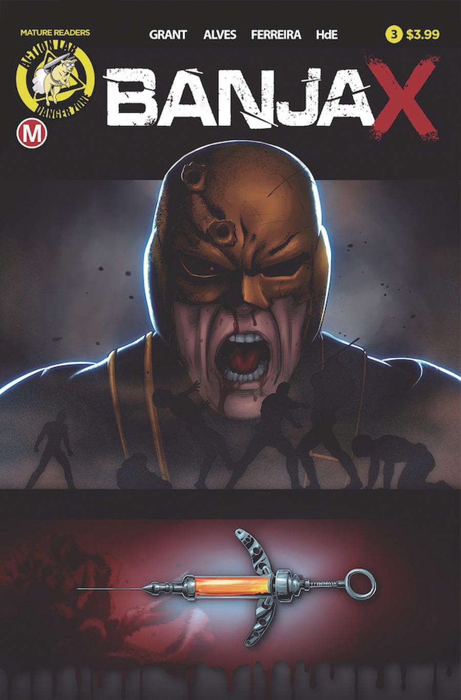 Banjax #3 Cover A Regular Fabio Alves Cover