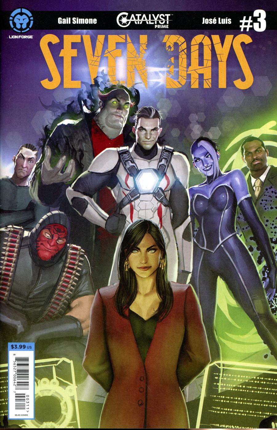 Catalyst Prime Seven Days #3 Cover A Regular Stjepan Sejic Cover