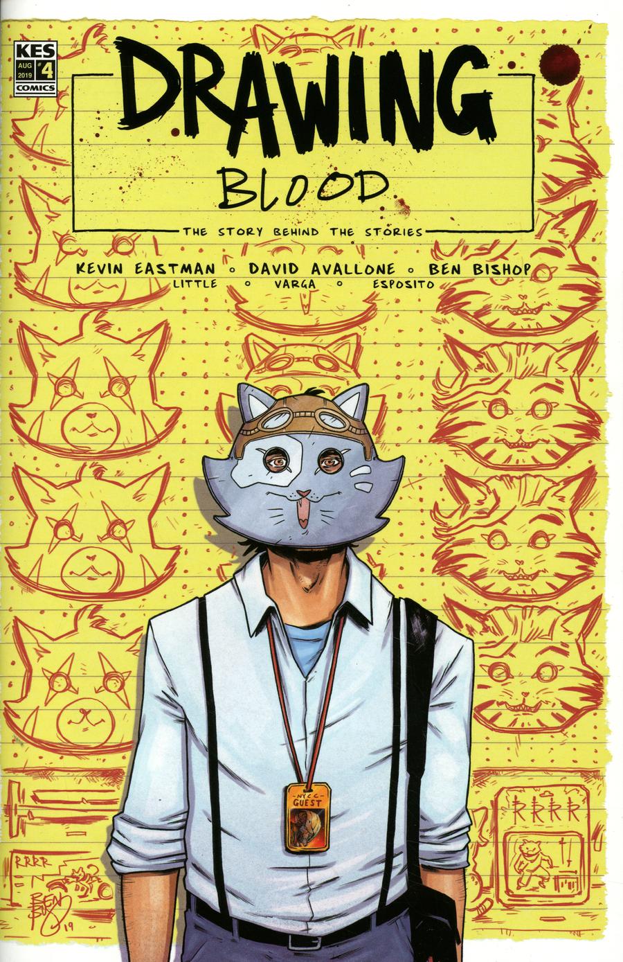 Drawing Blood Spilled Ink #4 Cover A Regular Ben Bishop Cover