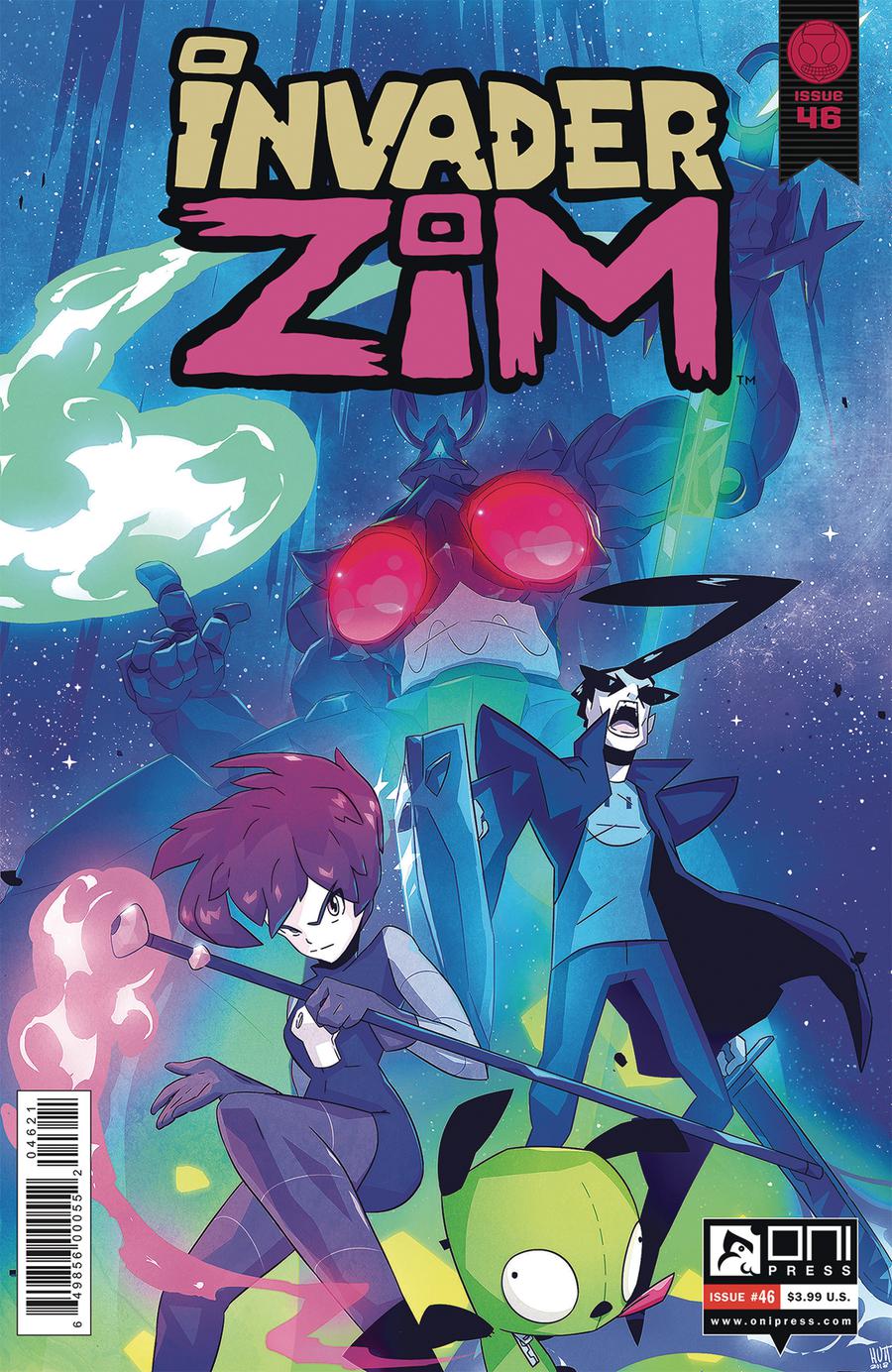 Invader Zim #46 Cover B Variant Simon Troussellier Cover