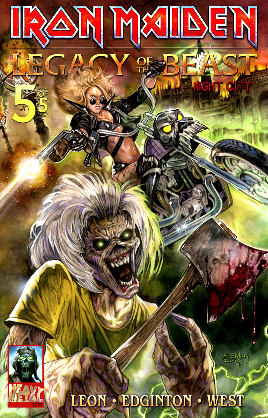 Iron Maiden Legacy Of The Beast Vol 2 Night City #5