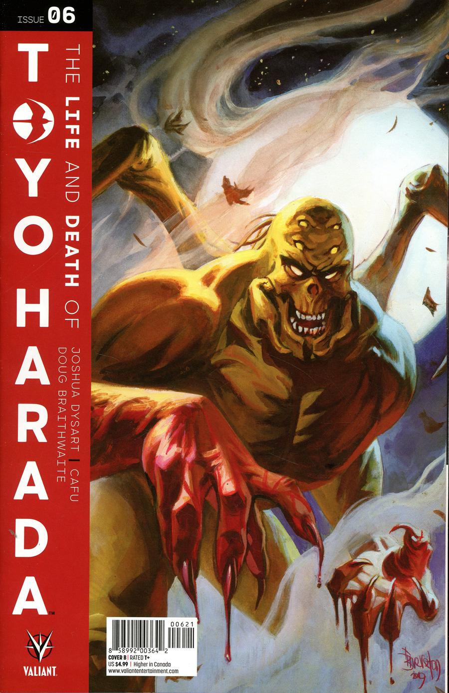 Life And Death Of Toyo Harada #6 Cover B Variant Dan Brereton Cover