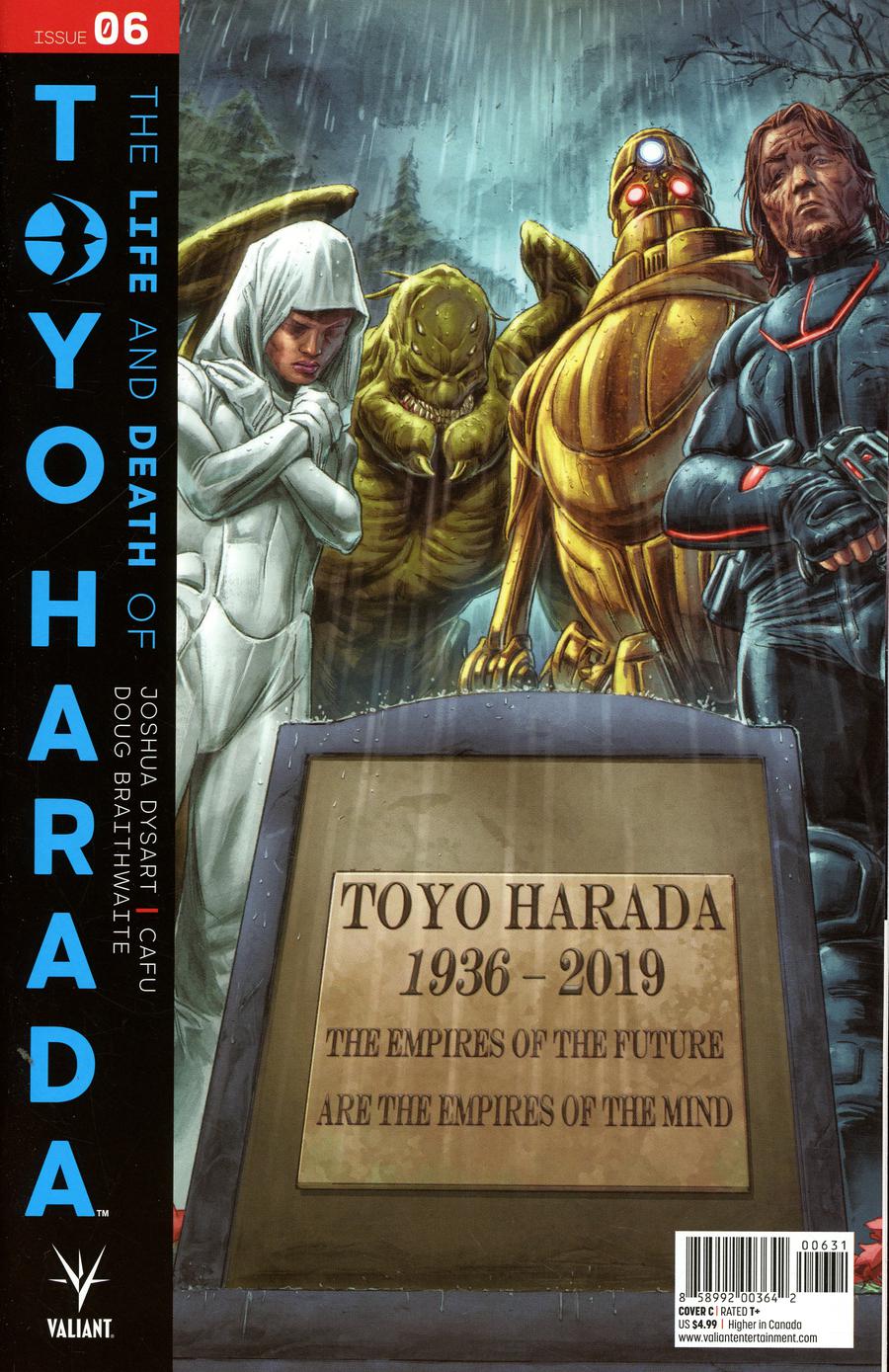 Life And Death Of Toyo Harada #6 Cover C Variant Doug Braithwaite Cover