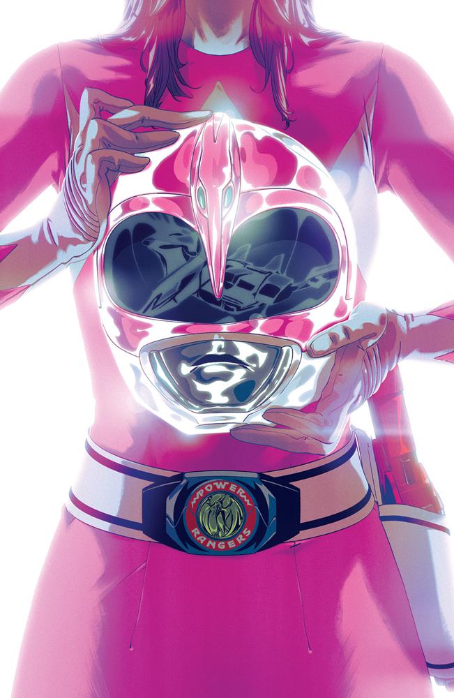 Mighty Morphin Power Rangers (BOOM Studios) #42 Cover B Variant Goni Montes Foil Cover