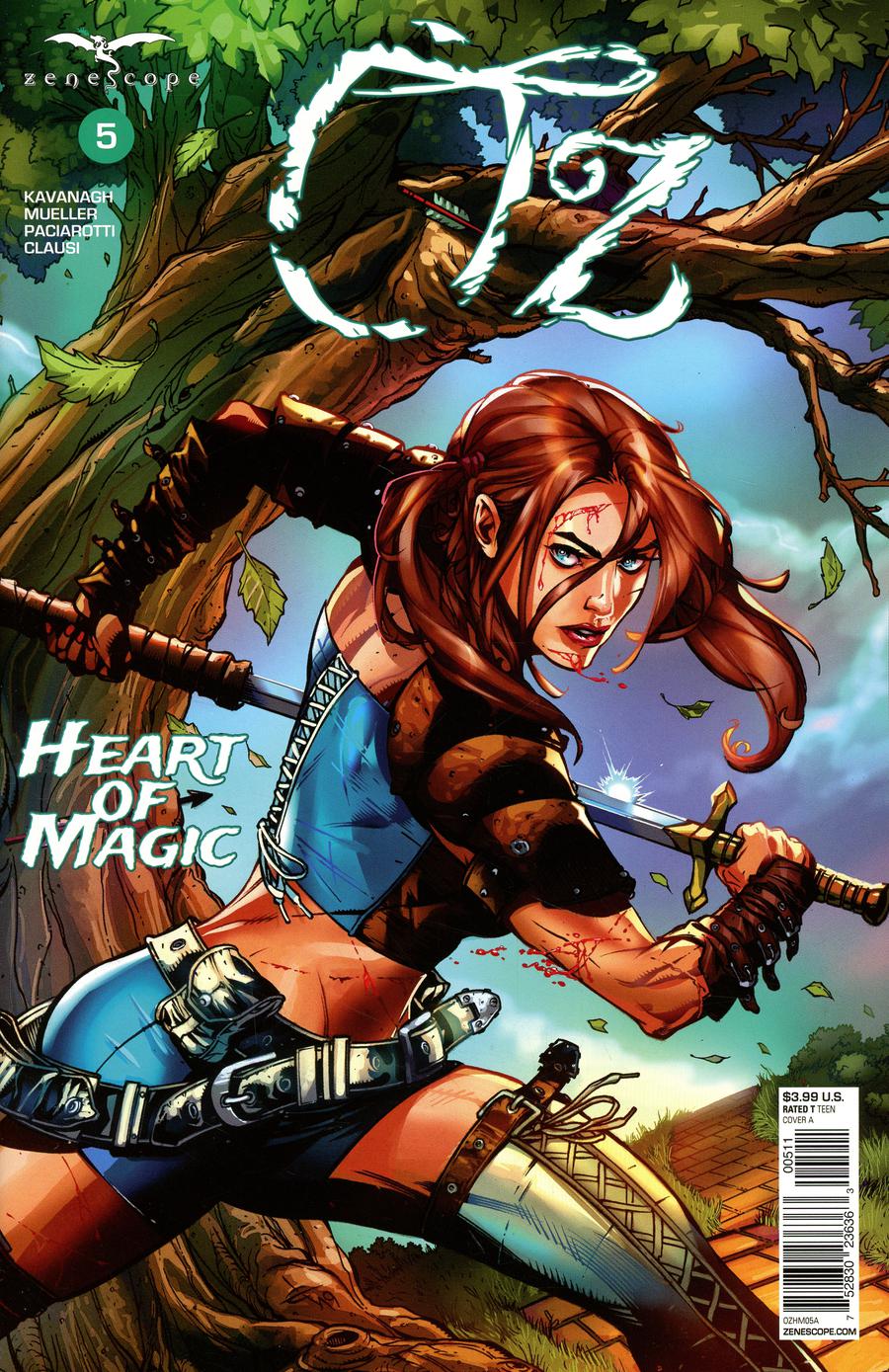 Grimm Fairy Tales Presents Oz Heart Of Magic #5 Cover A Drew Edward Johnson