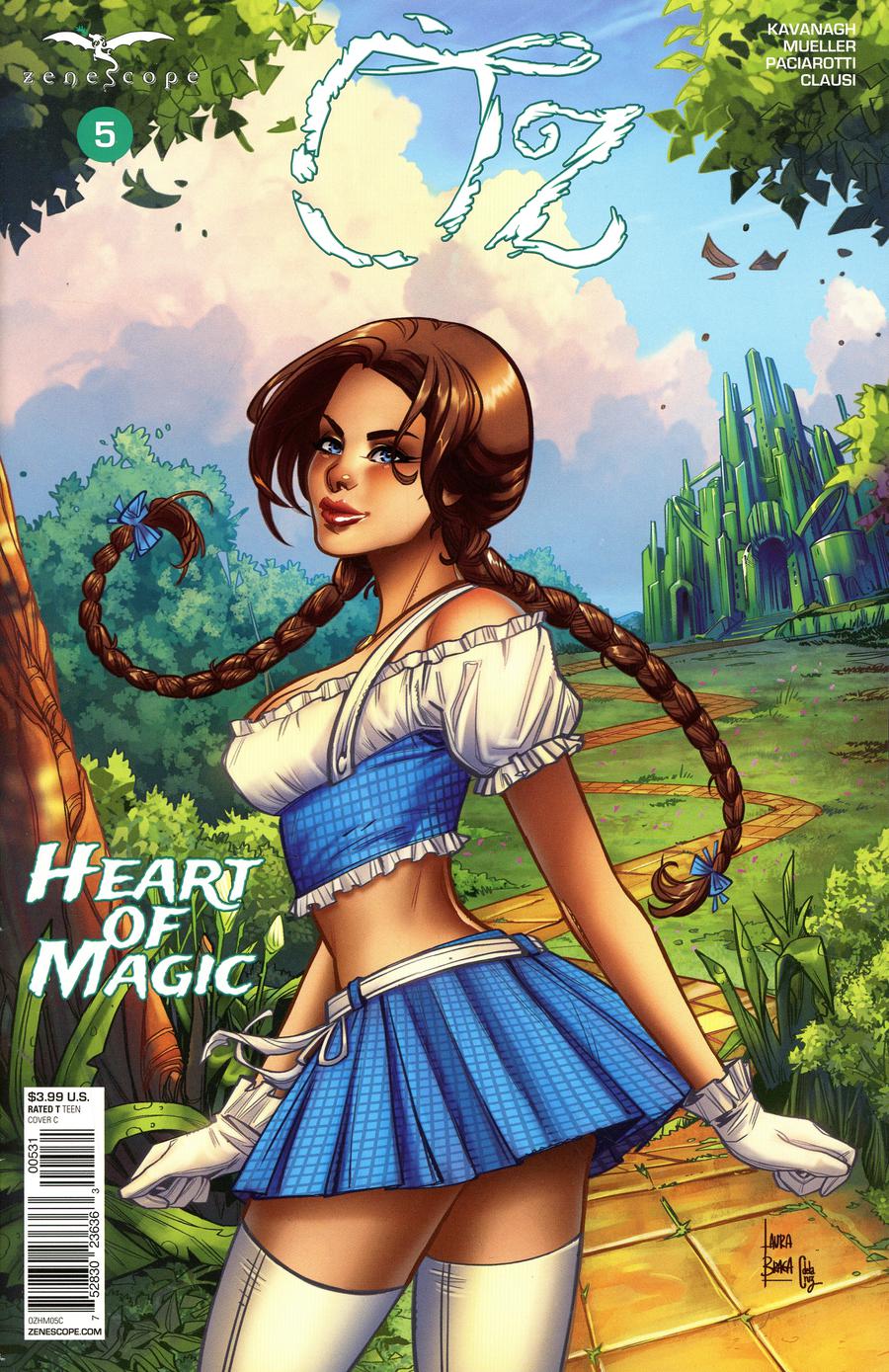 Grimm Fairy Tales Presents Oz Heart Of Magic #5 Cover C Laura Braga
