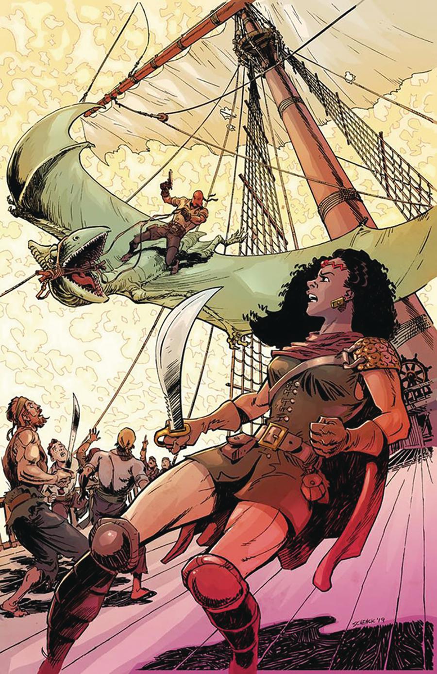 Red Range Pirates Of Fireworld #1 Cover E Chris Schenck