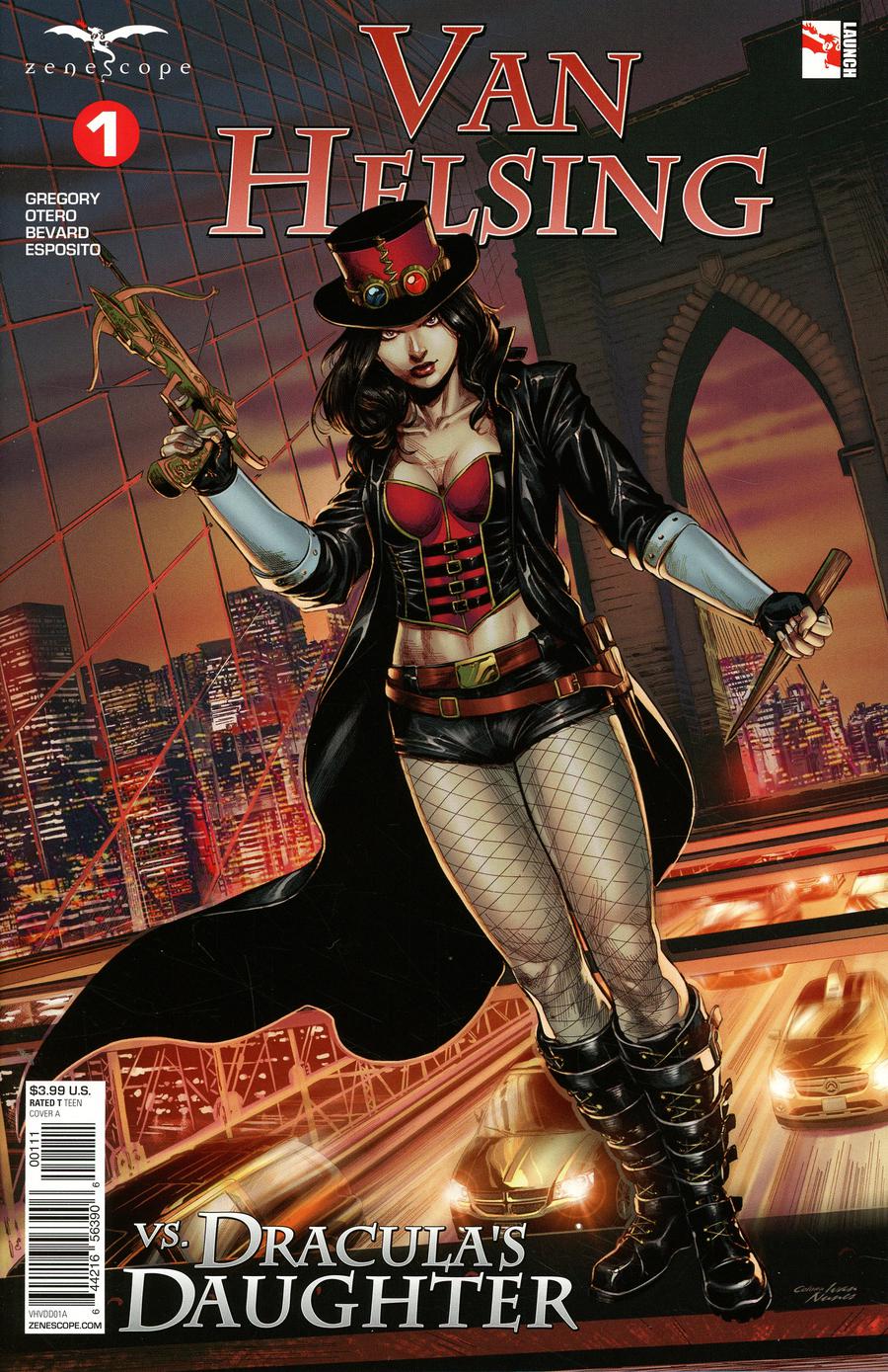 Grimm Fairy Tales Presents Van Helsing vs Draculas Daughter #1 Cover A Martin Coccolo