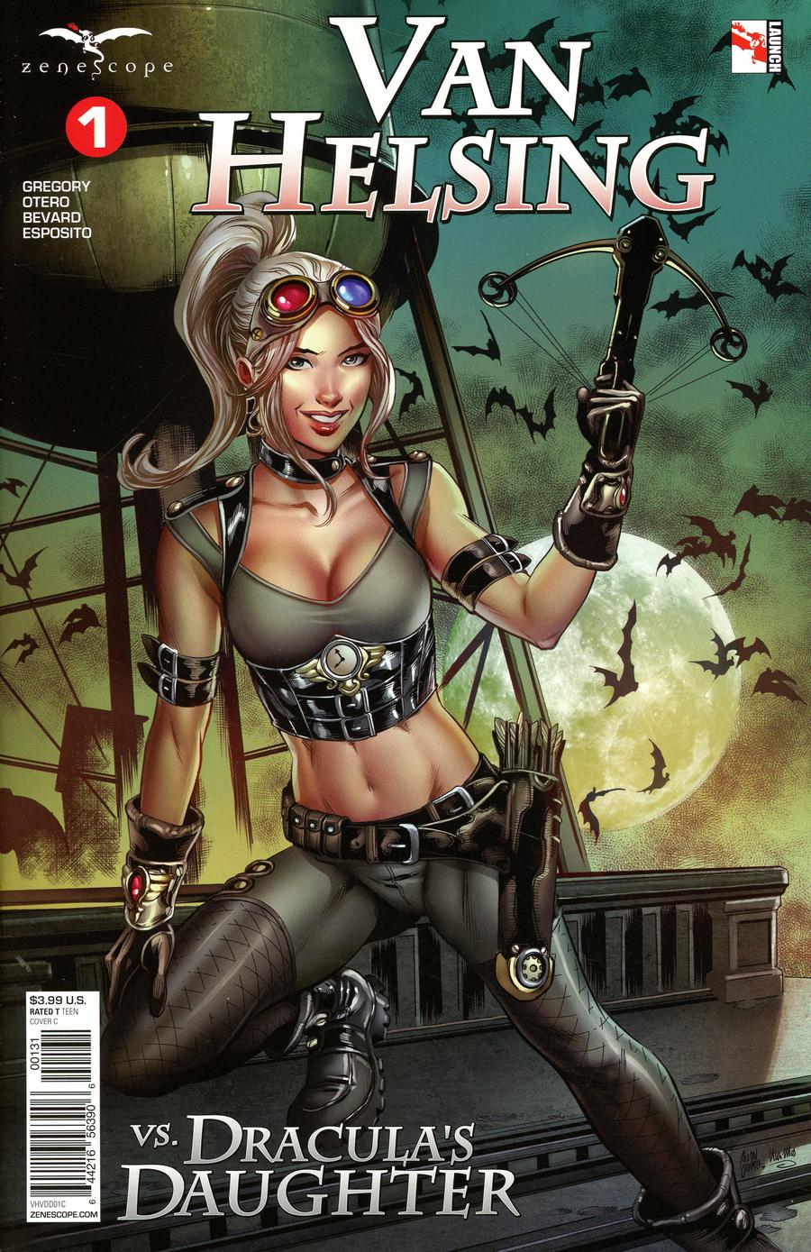 Grimm Fairy Tales Presents Van Helsing vs Draculas Daughter #1 Cover C Allan Otero