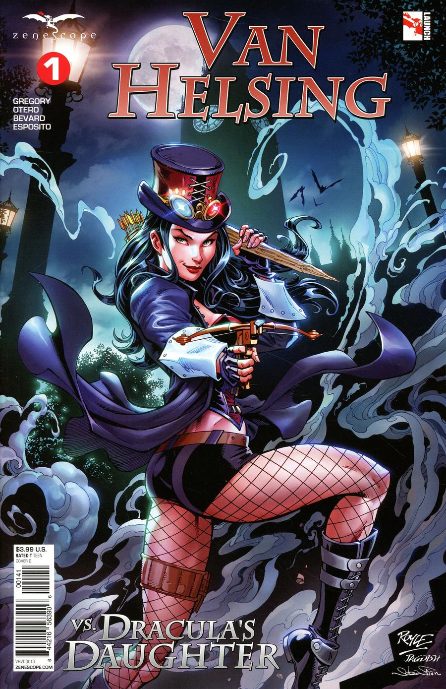 Grimm Fairy Tales Presents Van Helsing vs Draculas Daughter #1 Cover D John Royle