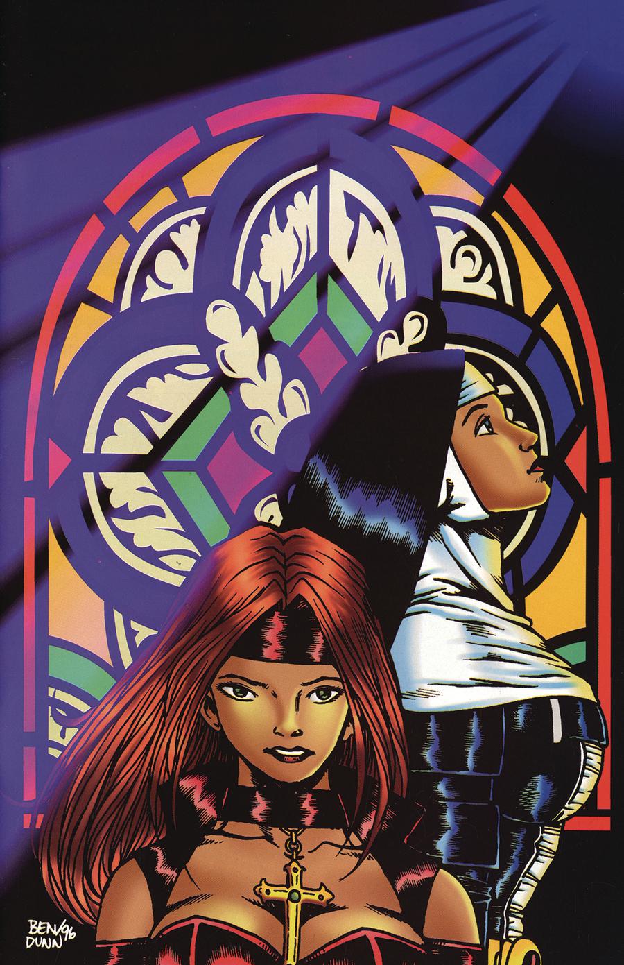 Warrior Nun Areala And Avengelyne 1996 #1 Cover B Commemorative Cover