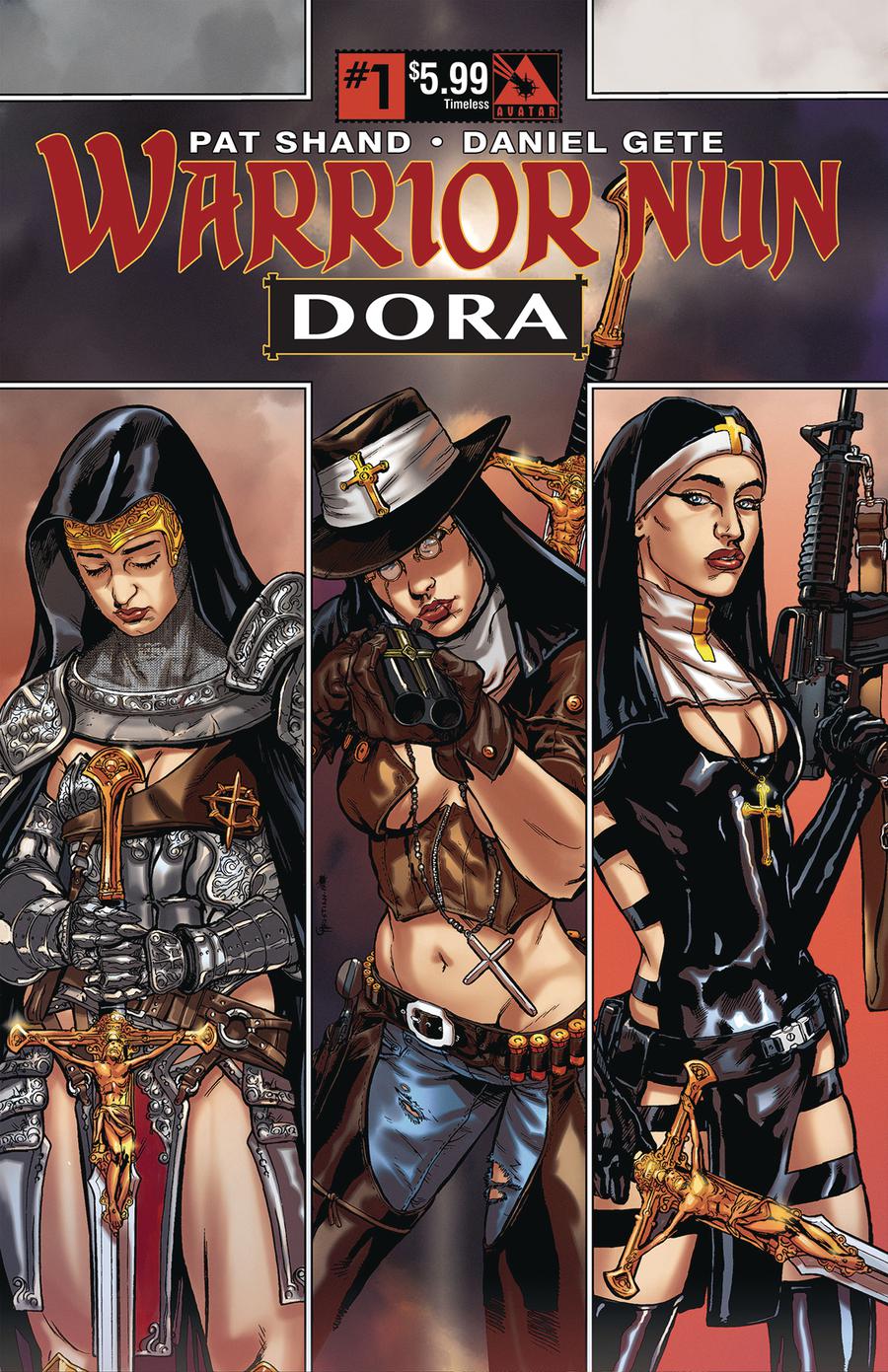Warrior Nun Dora #1 Cover I Timeless Cover