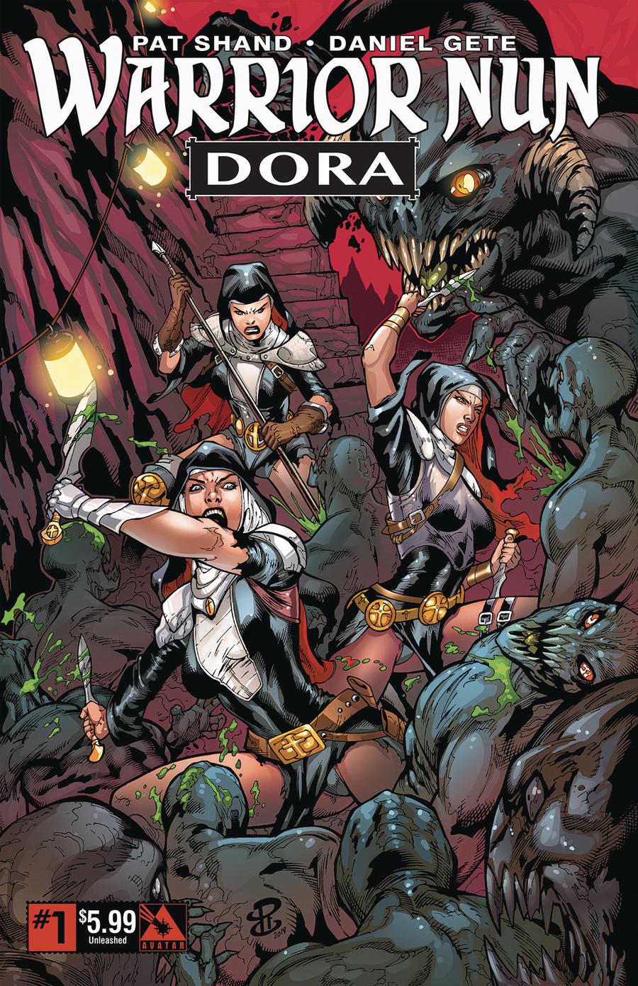 Warrior Nun Dora #1 Cover D Unleashed Cover