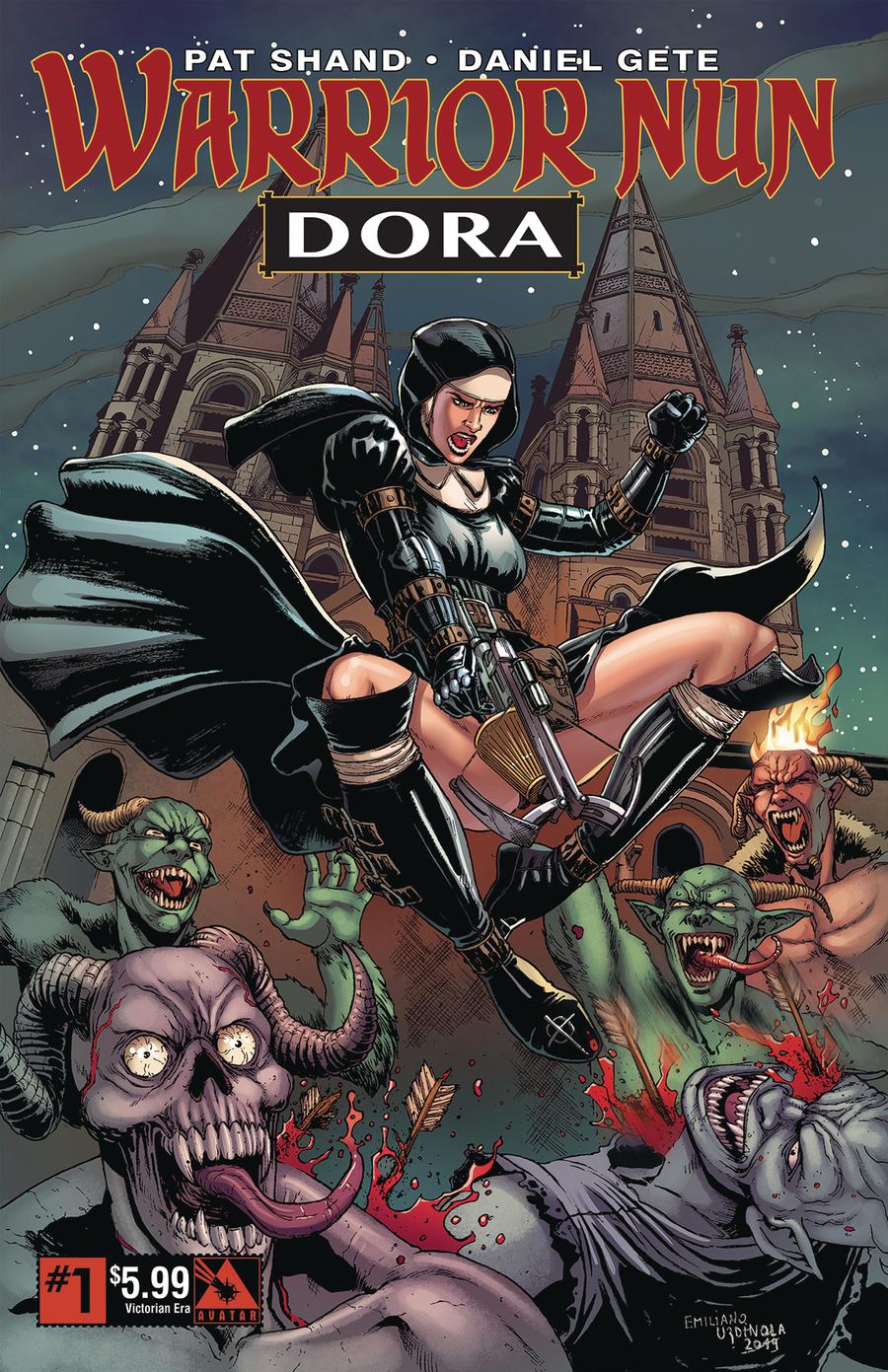 Warrior Nun Dora #1 Cover G Victorian Era Cover