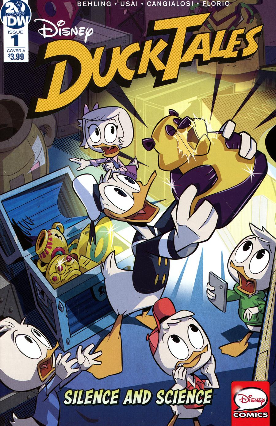 Ducktales Silence And Science #1 Cover A Regular Marco Ghighlione Cover