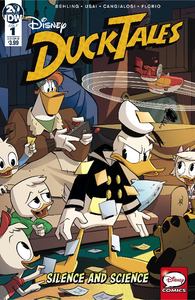 Ducktales Silence And Science #1 Cover B Variant Cristina Stella Cover