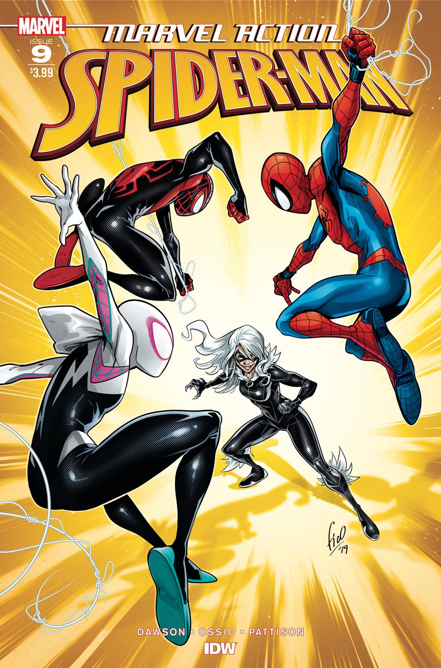 Marvel Action Spider-Man #9 Cover A Regular Fico Ossio Cover