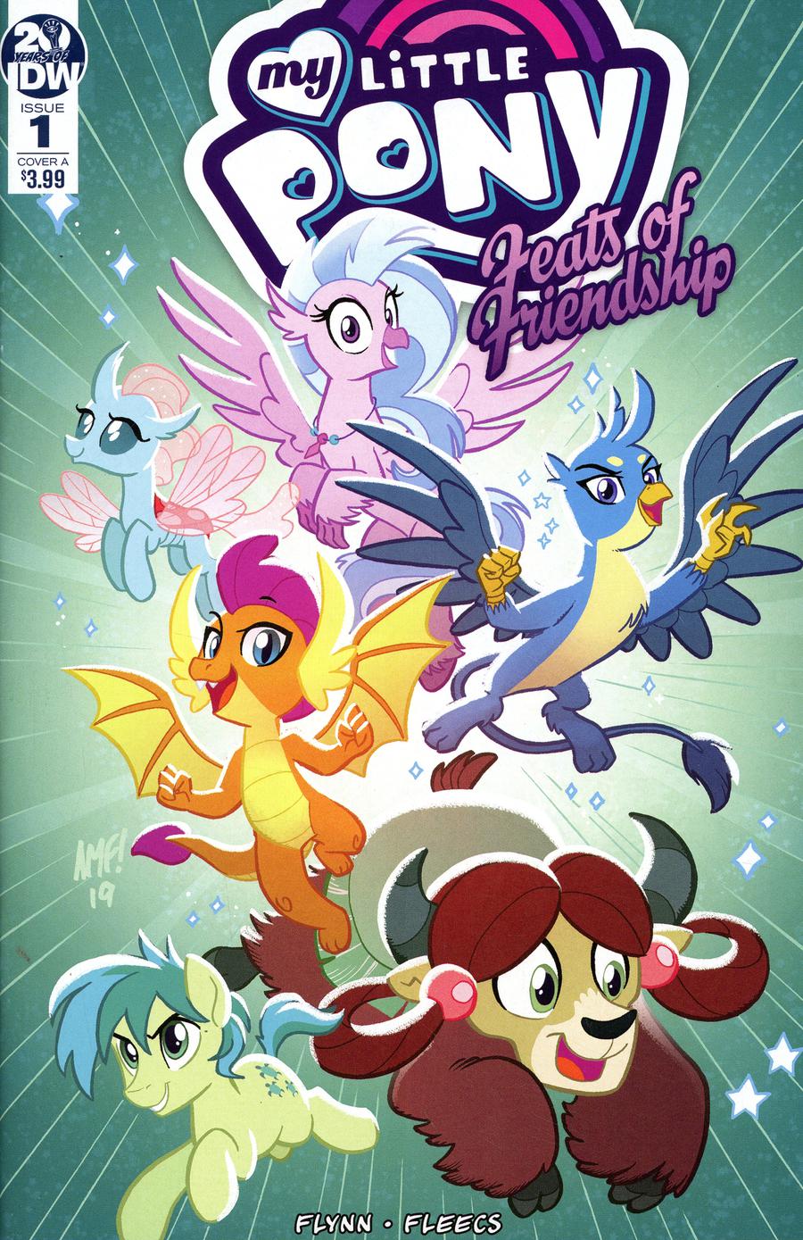 My Little Pony Feats Of Friendship #1 Cover A Regular Tony Fleecs Cover