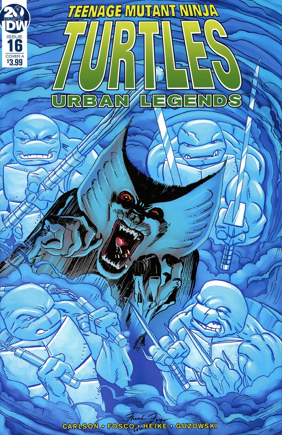 Teenage Mutant Ninja Turtles Urban Legends #16 Cover A Regular Frank Fosco Cover