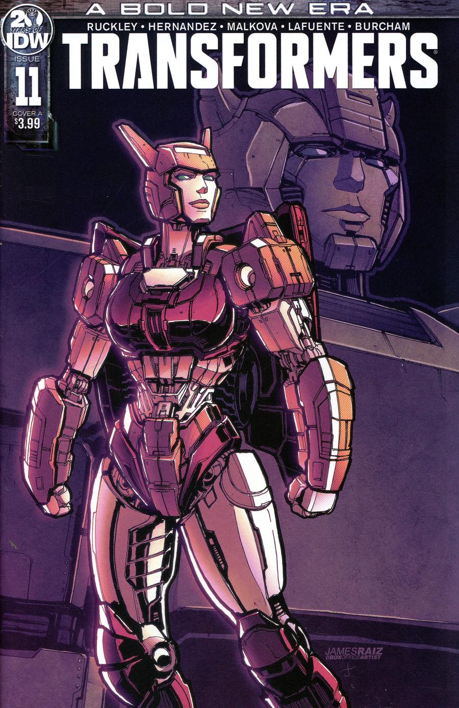 Transformers Vol 4 #11 Cover A Regular James Raiz Cover