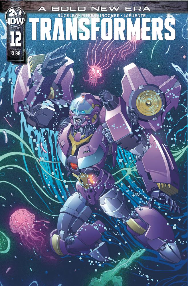 Transformers Vol 4 #12 Cover B Variant Andrew Griffith Cover