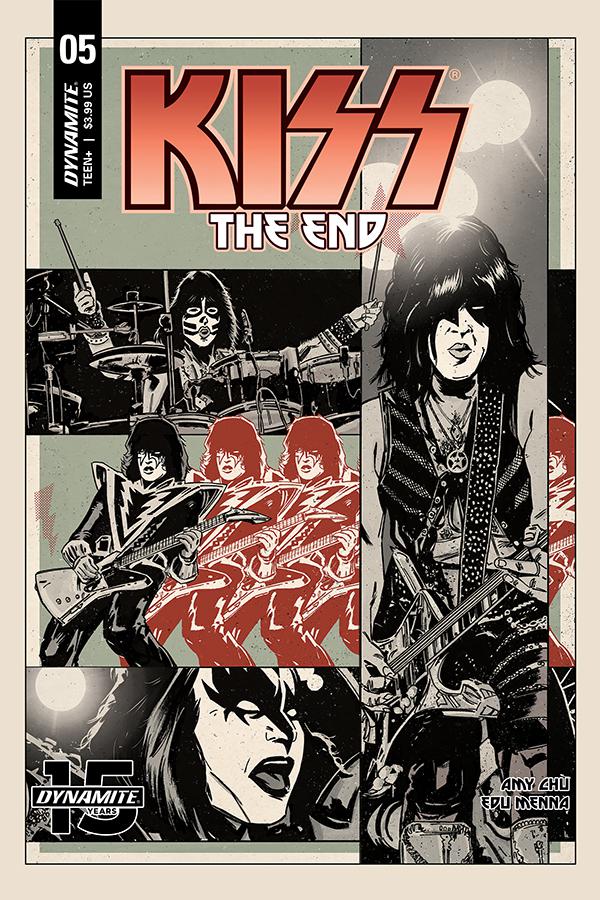 KISS The End #5 Cover B Variant Jorge Fornes Cover