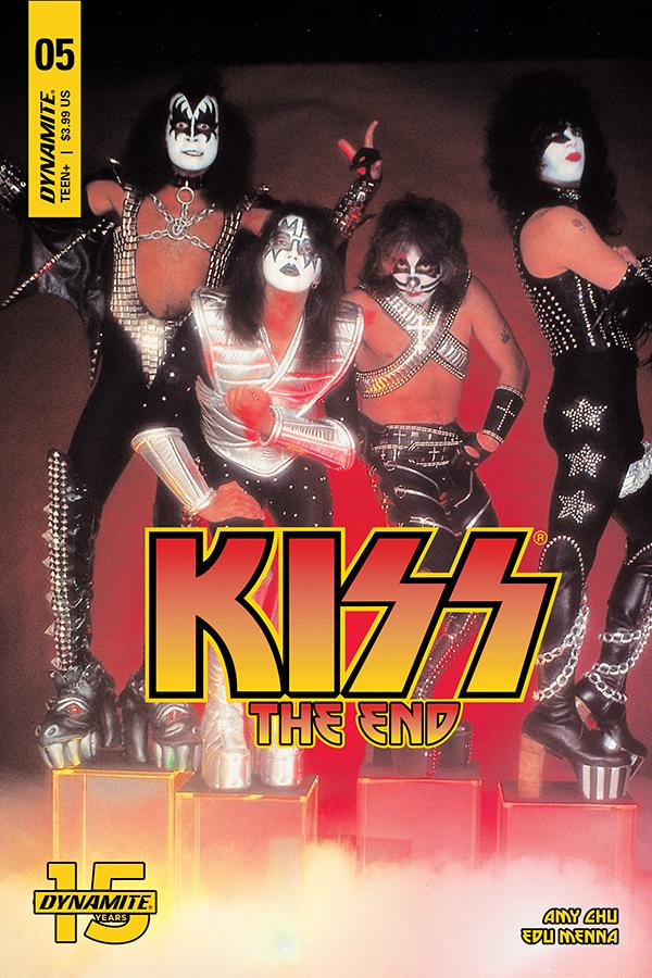KISS The End #5 Cover D Variant Photo Cover
