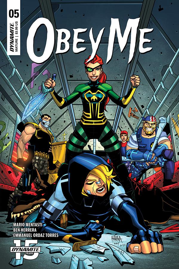 Obey Me #5 Cover A Regular Ben Herrera Cover