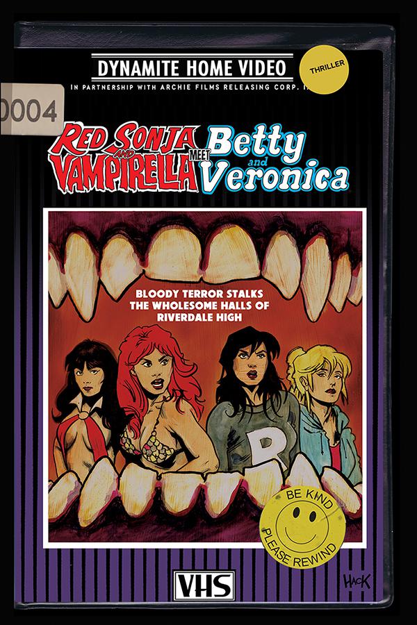 Red Sonja And Vampirella Meet Betty And Veronica #4 Cover B Variant Robert Hack Cover