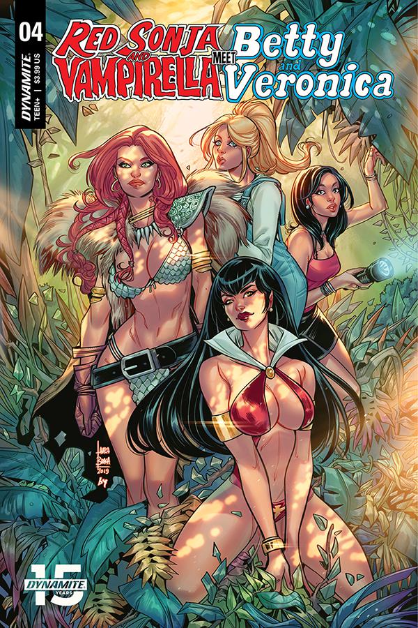Red Sonja And Vampirella Meet Betty And Veronica #4 Cover C Variant Laura Braga Cover