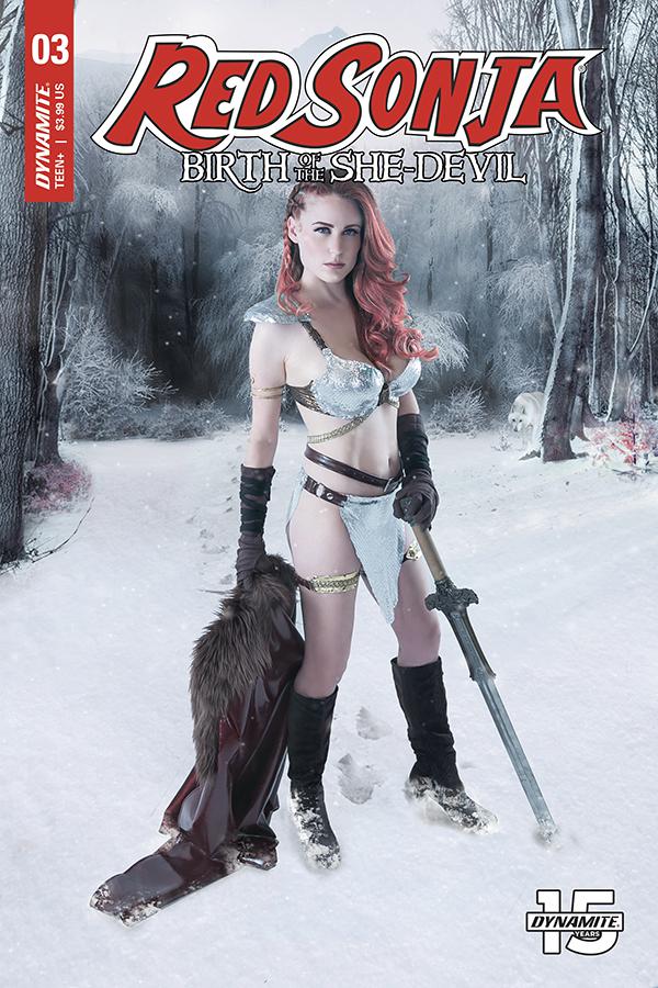 Red Sonja Birth Of The She-Devil #3 Cover C Variant Cosplay Photo Cover